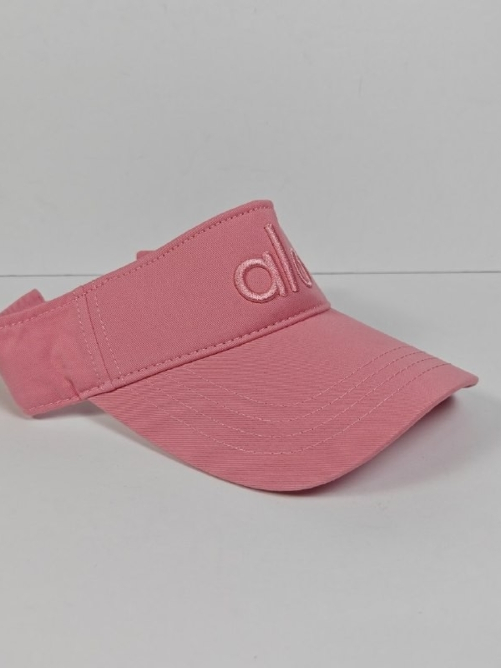 Alo Yoga Pink Visor Embroidered Logo